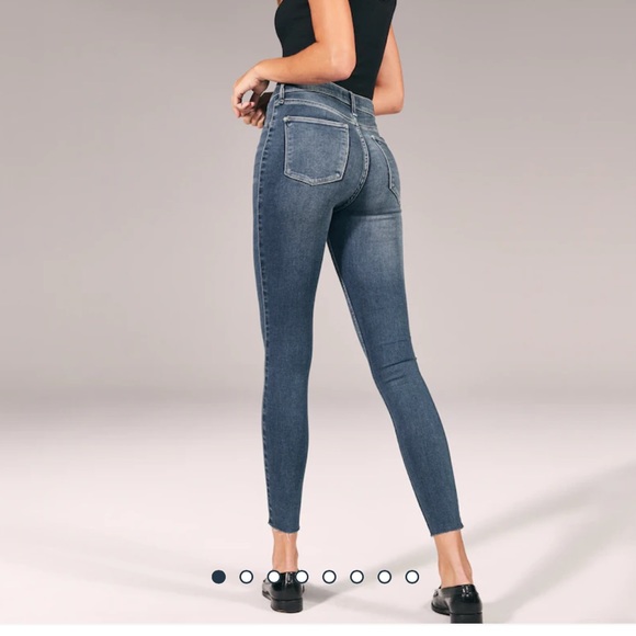 NWT Abercrombie High-Rise Jean Legging - Picture 6 of 10
